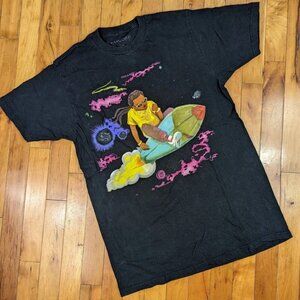 Takeoff The Migos Last Rocket Graphic Rap Band Tee Black T-Shirt Mens medium